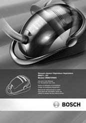 Bosch VBBS700N00 Notice D'utilisation Et D'entretien