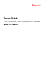Honeywell SRX-SL Guide D'utilisation