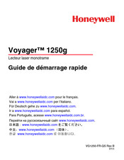 Honeywell Voyager 1250g Guide De Démarrage Rapide