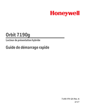 Honeywell Orbit 7190g Guide De Démarrage Rapide