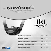 Num'axes IKI SONIC Guide D'utilisation