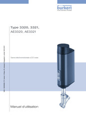 Burkert AE3320 Manuel D'utilisation