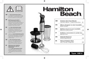 Hamilton Beach HB10 Mode D'emploi