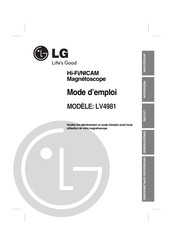 LG LV4981 Mode D'emploi