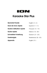 ION Karaoke Star Plus Guide D'utilisation Rapide