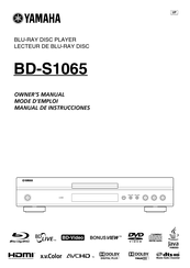 Yamaha BD-S1065 Mode D'emploi