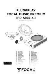 Focal MUSIC PREMIUM IFR A165-4.1 Manuel D'utilisation