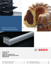 Bosch HGG2231.0P Notice D'utilisation