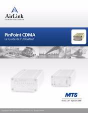AirLink Communications PinPoint Le Guide D'utilisation En Ligne
