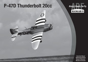 Hangar 9 P-47D Thunderbolt 20cc Manuel D'utilisation