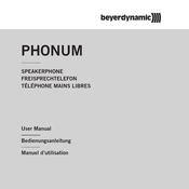 Beyerdynamic PHONUM Manuel D'utilisation