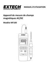 Extech Instruments MF100 Manuel D'utilisation