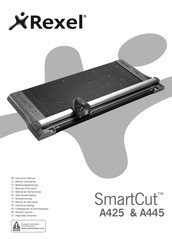 Rexel SmartCut A445 Manuel D'utilisation