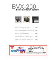 Metcal BVX-200 Guide De L'utilisateur