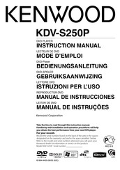 Kenwood KDV-S250P Mode D'emploi