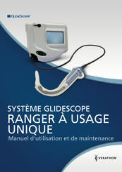Verathon GlideScope Manuel D'utilisation Et De Maintenance