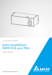 Delta InsightPower SNMP IPv6 Manuel D'utilisation