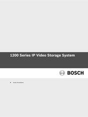 Bosch 1200 Série Guide D'installation