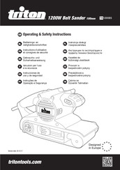 Triton T41200BS Instructions D'utilisation Et Consignes De Sécurité