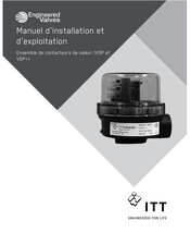 ITT Industries Engineered Valves VSP+P Manuel D'installation Et D'exploitation