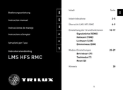 Trilux LMS HFS RMC Instructions D'emploi