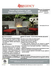 Regency Fireplace Products PTO30-NG1 Manuel D'installation Et D'utilisation