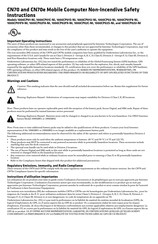 Intermec CN70 Instructions De Montage