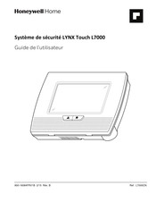 Honeywell Home LYNX Touch L7000 Guide De L'utilisateur