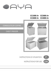 AYA CC4000 A+ Instructions D'utilisation