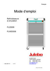 Julabo FLW20006 Mode D'emploi