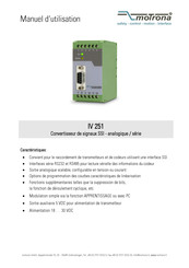 Motrona IV 251 Manuel D'utilisation