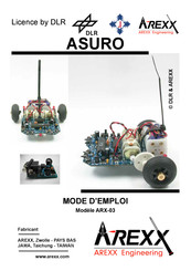 Arexx ARX-03 Mode D'emploi
