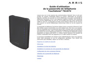 Arris Touchstone TG1672 Guide D'utilisation