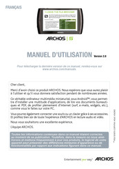 Archos 48 internet tablet Manuel D'utilisation