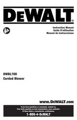 DeWalt DWBL700 Guide D'utilisation