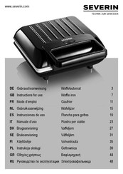 SEVERIN WA 2113 Mode D'emploi