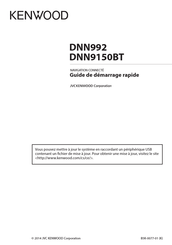 Kenwood DNN915BT Guide De Démarrage Rapide