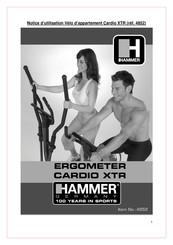 Hammer ergometer Notice D'utilisation