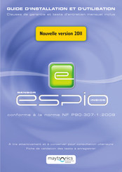 Maytronics ESP010-M Guide D'installation Et D'utilisation