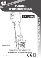 Gardif TRIMMA N1C-JY-750 Manuel D'instructions