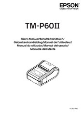 Epson TM-P60II Manuel De L'utilisateur