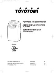 Toyotomi TAD-30K Mode D'emploi