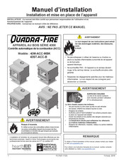 Quadra-Fire 43M-ACC-MBK Manuel D'installation