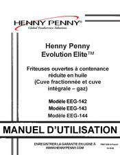 Henny Penny Evolution Elite EEG-143 Manuel D'utilisation