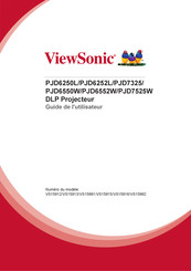 ViewSonic PJD6250L Guide De L'utilisateur