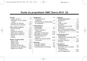GMC Sierra 2015 Guide Du Propriétaire