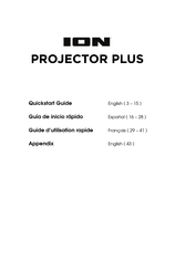 ION Audio Projector Plus Guide D'utilisation Rapide