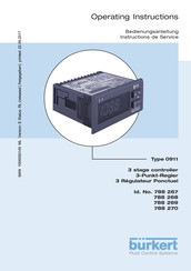 Burkert 0911 Instructions De Service