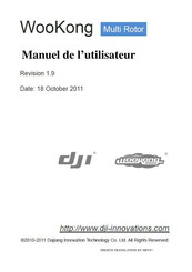 dji WooKong Multi Rotor Manuel De L'utilisateur