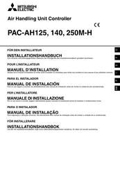 Mitsubishi Electric PAC-AH125M-H Manuel D'installation